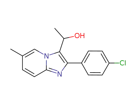 1-[2-(4-chlorophenyl)-6-methylimidazo[1,2-a]pyridin-3-yl]ethanol