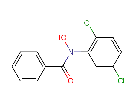 Molecular Structure of 88963-37-5 (Benzamide, N-(2,5-dichlorophenyl)-N-hydroxy-)