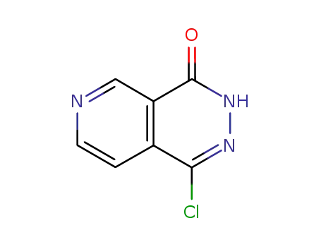 Molecular Structure of 25381-40-2 (1-chloropyrido<3,4d> pyridazine-4(3H)-one)