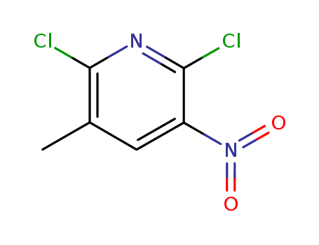 2,6-Dichloro-3-Methyl-5-nitropyridine