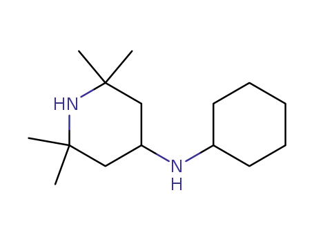 Molecular Structure of 37814-64-5 (4-Piperidinamine, N-cyclohexyl-2,2,6,6-tetramethyl-)
