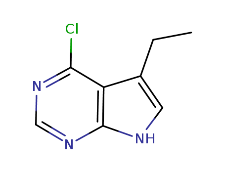 4-Chloro-5-ethyl-7H-pyrrolo[2,3-d]pyrimidine