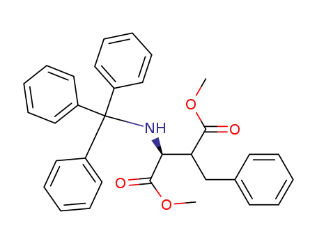L-Aspartic acid, 3-(phenylmethyl)-N-(triphenylmethyl)-, dimethyl ester