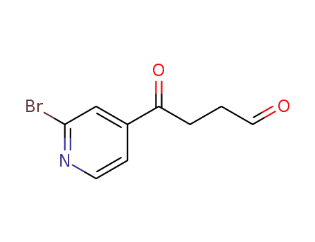 4-(2-bromo-pyridin-4-yl)-4-oxo-butylaldehyde