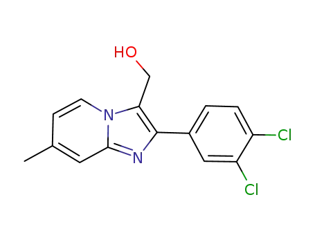 [2-(3,4-dichlorophenyl)-7-methylimidazo[1,2-a]pyridin-3-yl]methanol