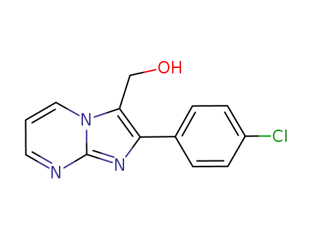 [2-(4-chlorophenyl)imidazo[1,2-a]pyrimidin-3-yl]methanol