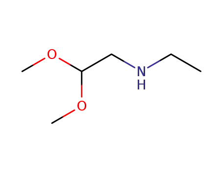 Molecular Structure of 55511-99-4 (Ethanamine, N-ethyl-2,2-dimethoxy-)