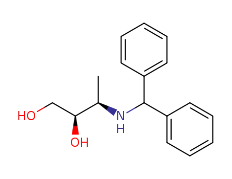 (R,R)-3-(benzhydrylamino)butane-1,2-diol