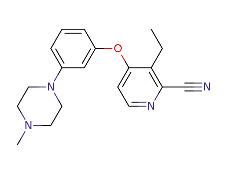 3-Ethyl-4-[3-(4-methyl-piperazin-1-yl)-phenoxy]-pyridine-2-carbonitrile