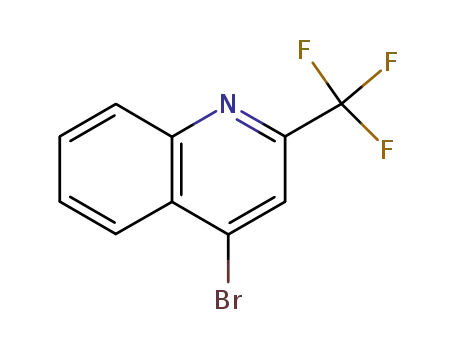 Molecular Structure of 18706-25-7 (4-bromo-2-(trifluoromethyl)quinoline)