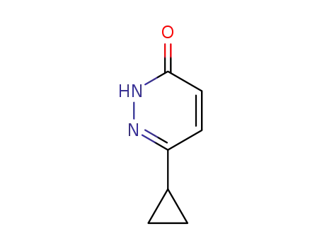 Molecular Structure of 1161737-33-2 (6-CYCLOPROPYL-3-PYRIDAZINONE)