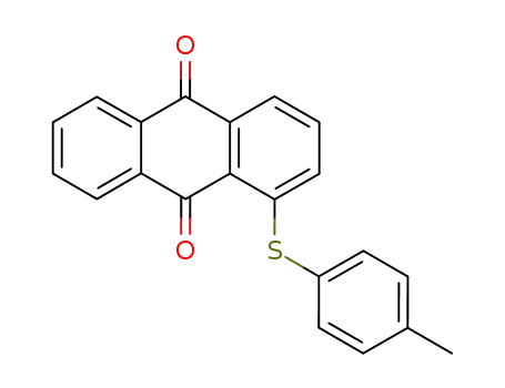 1-<i>p</i>-tolylsulfanyl-anthraquinone