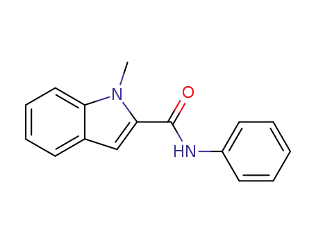 1H-Indole-2-carboxamide, 1-methyl-N-phenyl-