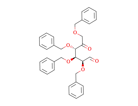 2,3,4,6-tetra-O-benzyl-D-arabinohexos-5-ulose