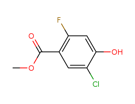 methyl 5-chloro-2-fluoro-4-hydroxybenzoate