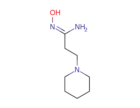 N'-hydroxy-3-(piperidin-1-yl)propanimidamide