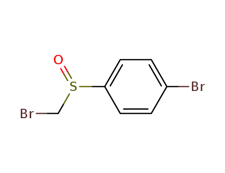 1-bromo-4-(bromomethylsulfinyl)benzene