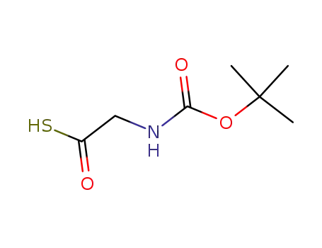 Molecular Structure of 78212-13-2 (Ethanethioic acid, [[(1,1-dimethylethoxy)carbonyl]amino]- (9CI))