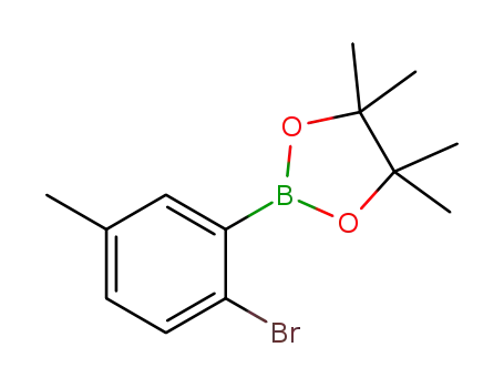2-(2-bromo-5-methylphenyl)-4,4,5,5-tetramethyl-1,3,2-dioxaborolane