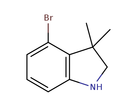 4-BROMO-3,3-DIMETHYLINDOLINE