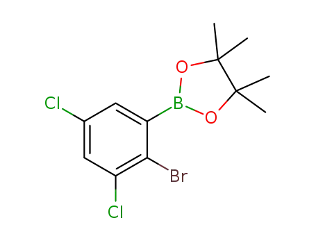 2-(2-Bromo-3,5-dichlorophenyl)-4,4,5,5-tetramethyl-1,3,2-dioxaborolane