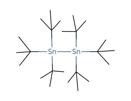 Molecular Structure of 30191-26-5 (Distannane, hexakis(1,1-dimethylethyl)-)
