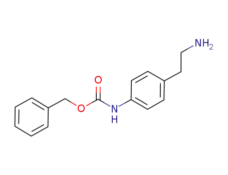 Molecular Structure of 1139884-44-8 (4-(2-aminoethyl)-N-(benzyloxycarbonyl)phenylamine)