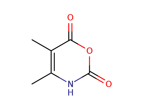 Molecular Structure of 59416-54-5 (2H-1,3-Oxazine-2,6(3H)-dione, 4,5-dimethyl-)