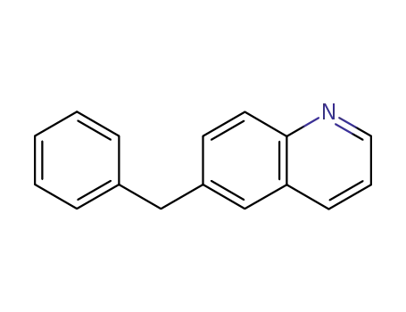 Molecular Structure of 54884-99-0 (6-Benzylquinoline)