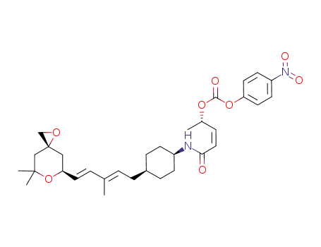 (S,Z)-5-(((1s,4s)-4-((2E,4E)-5-((3R,5S)-7,7-dimethyl-1,6-dioxaspiro[2.5]octan-5-yl)-3-methylpenta-2,4-dien-1-yl)cyclohexyl)amino)-5-oxopent-3-en-2-yl(4-nitrophenyl)carbonate