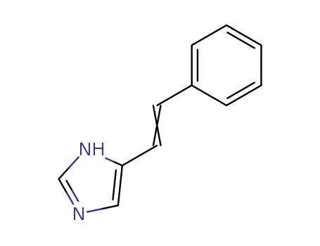 1H-Imidazole,  4-(2-phenylethenyl)-  (9CI)