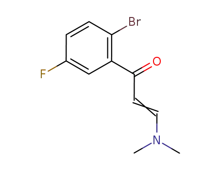 1-(2-bromo-5-fluorophenyl)-3-(dimethylamino)prop-2-en-1-one