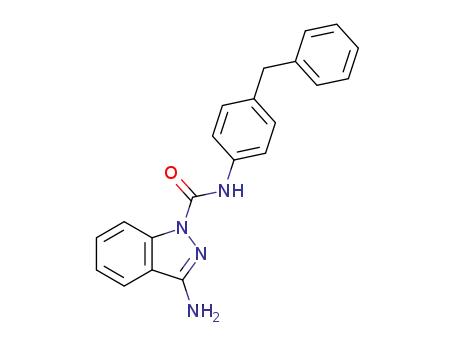 3-amino-N-(4-benzylphenyl)-1H-indazole-1-carboxamide
