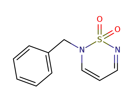 Molecular Structure of 717-41-9 (2-benzyl-1,2,6-thiadiazine 1,1-dioxide)