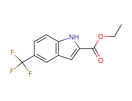 1H-Indole-2-carboxylicacid, 5-(trifluoromethyl)-, ethyl ester