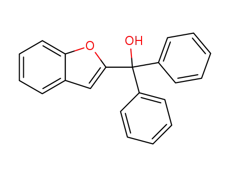 Molecular Structure of 3199-62-0 (α,α-diphenyl-2-benzofuranmethanol)