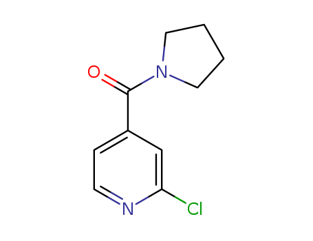 2-Chloro-4-(pyrrolidin-1-ylcarbonyl)pyridine