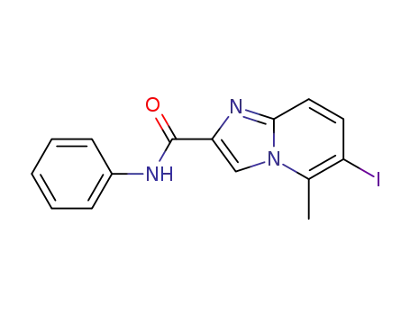 6-iodo-5-methyl-N-phenylimidazo[1,2-a]pyridine-2-carboxamide