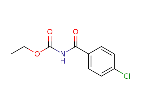 Molecular Structure of 13733-20-5 (ethyl 4-chlorobenzoylcarbamate)
