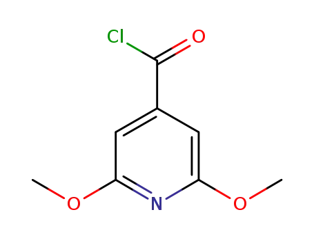 4-피리딘카르보닐 클로라이드, 2,6-디메톡시-(9CI)