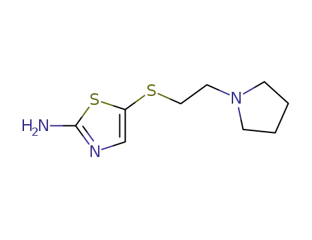 5-(2-(피롤리딘-1-일)에틸티오)티아졸-2-아민