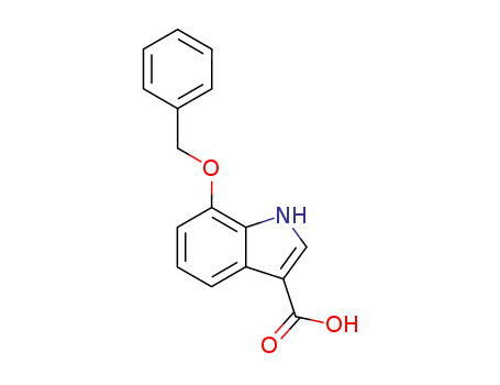 7-phenylmethoxy-1H-indole-3-carboxylic acid