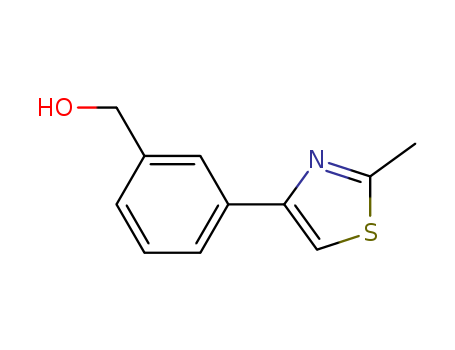 Benzenemethanol,3-(2-methyl-4-thiazolyl)-