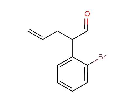 Molecular Structure of 1254366-86-3 (2-(2-bromophenyl)pent-4-enal)