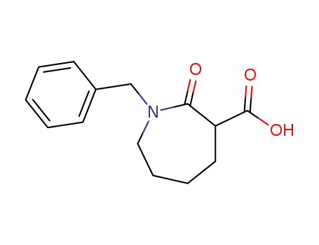 1H-Azepine-3-carboxylic acid, hexahydro-2-oxo-1-(phenylmethyl)-