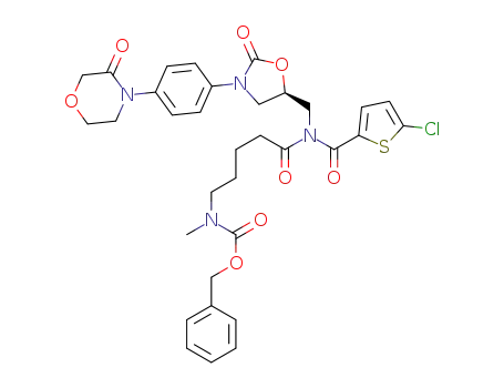 Molecular Structure of 947181-10-4 (C<sub>33</sub>H<sub>35</sub>ClN<sub>4</sub>O<sub>8</sub>S)