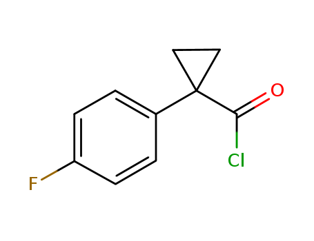 1-(4-Fluorophenyl)cyclopropane-1-carbonyl chloride