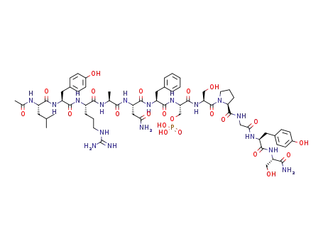 C<sub>64</sub>H<sub>92</sub>N<sub>17</sub>O<sub>22</sub>P