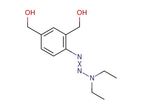 2,4-bishydroxymethyl(3,3-diethyltriaz-1-en-1-yl)benzene