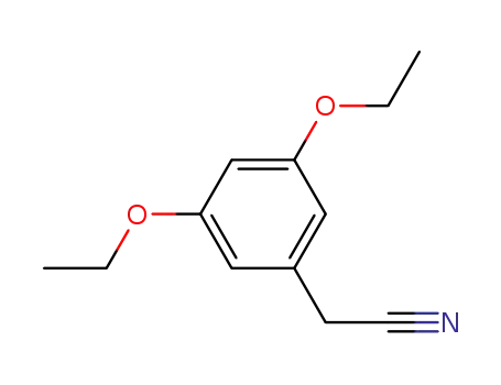 벤젠아세토니트릴, 3,5-디에톡시-(9CI)